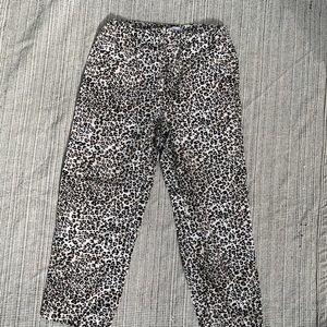 URBAN Cheetah Print PaperBag Pants